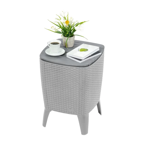 Cooler Table/Mesa Cooler 58*41,5*41,5cm | color plateado - MQ - Imagen 6