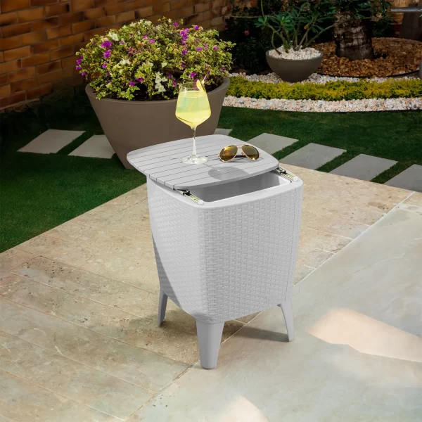 Cooler Table/Mesa Cooler 58*41,5*41,5cm | color plateado - MQ - Imagen 14