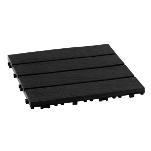 Piso armable exterior Modelo Madeira Color negro - MQ