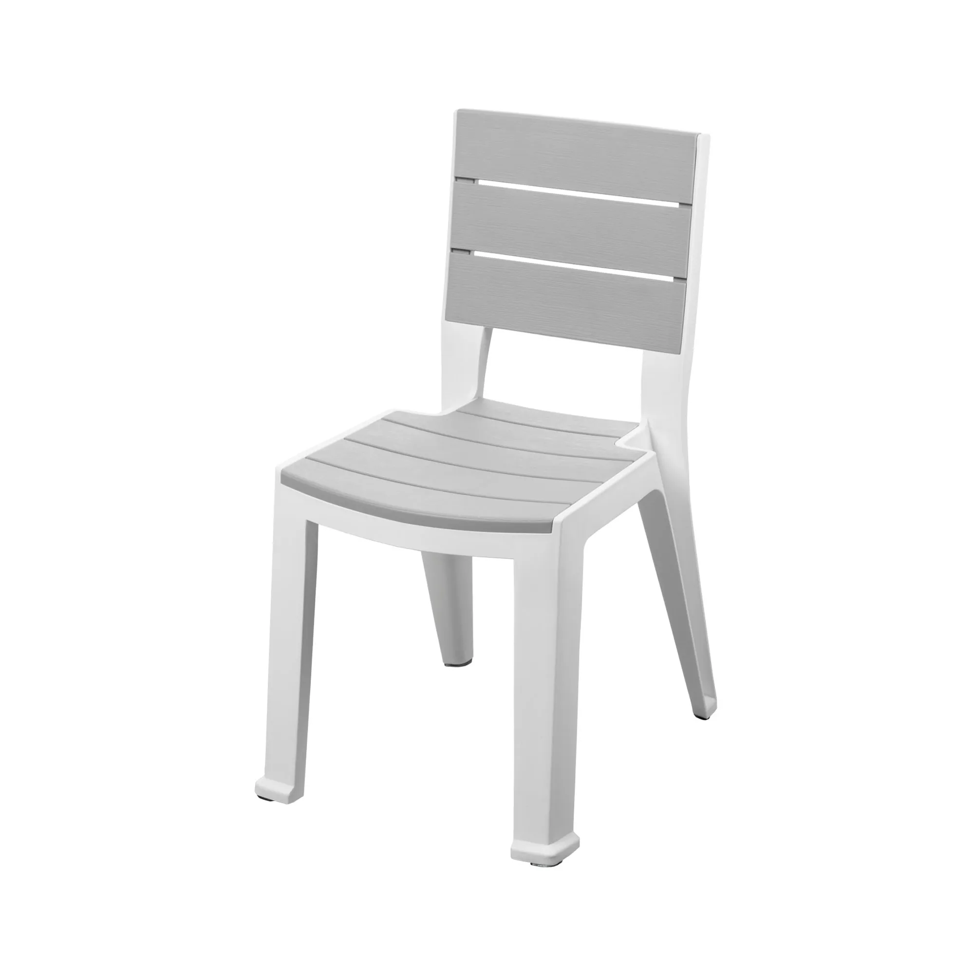 Silla exterior/interior Modelo Madeira sin brazos color plateado - MQ