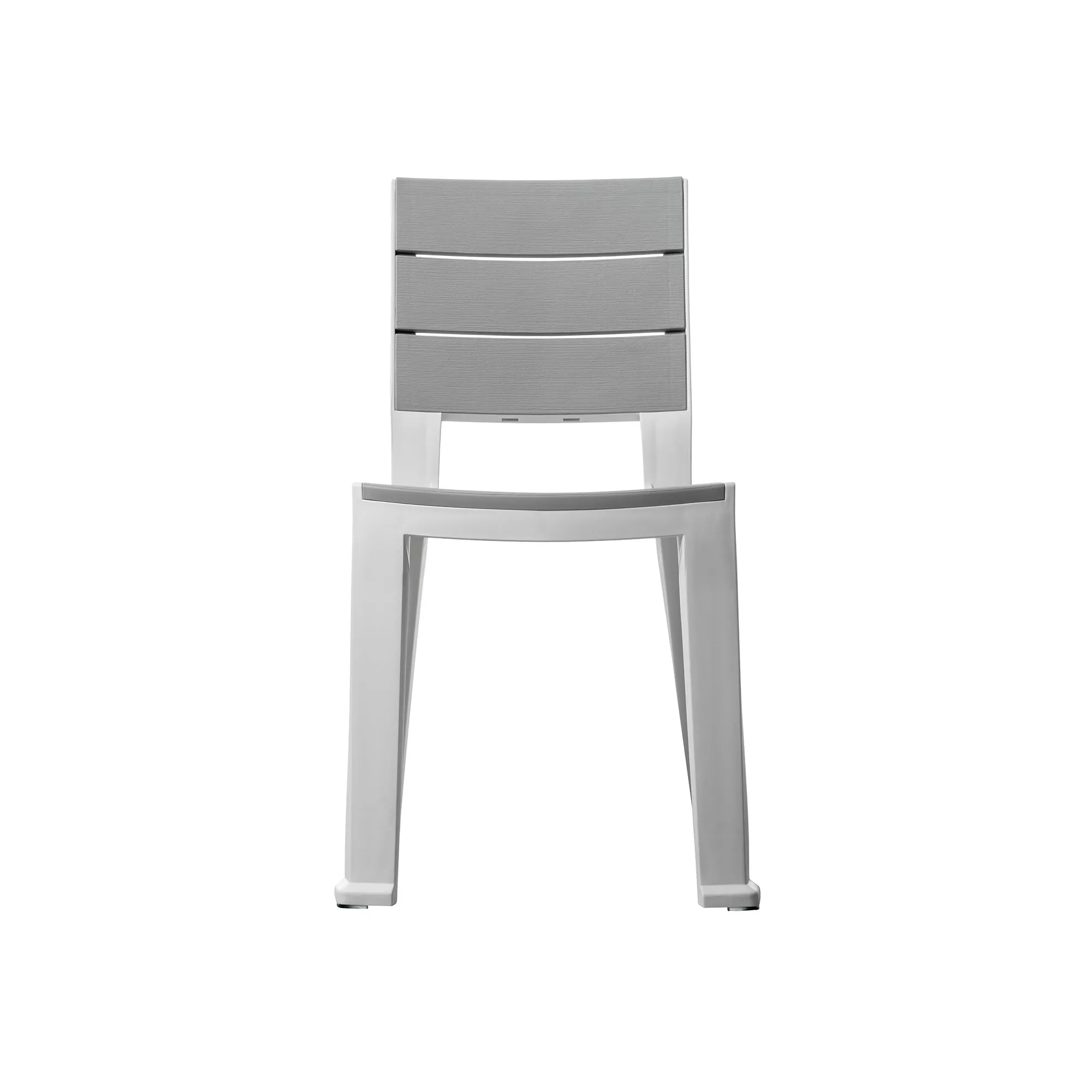 Silla exterior/interior Modelo Madeira sin brazos color plateado - MQ - Imagen 2