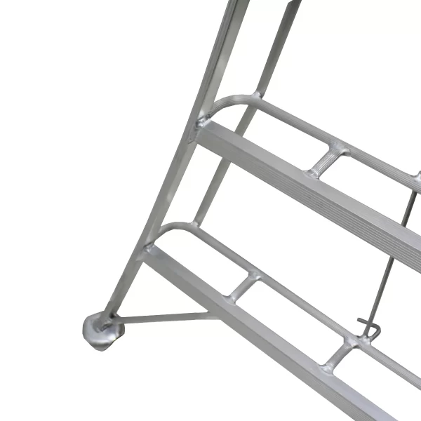 Escalera de aluminio agrícola 3mts | diez peldaños - Imagen 2