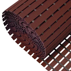 Mat - Piso PVC rollo para spa y zonas húmedas 06mmx61cmx13mts color café