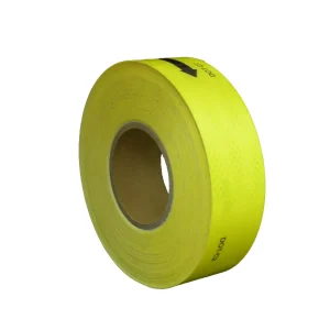 Cinta reflectante alta intensidad color amarillo 50mmx45,72mts