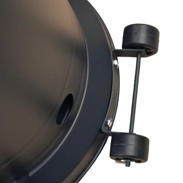 Estufa calefactor exterior de patio terraza reflector color negro - Imagen 3