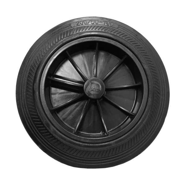 Rueda para contenedores de basura 240lts QRubber