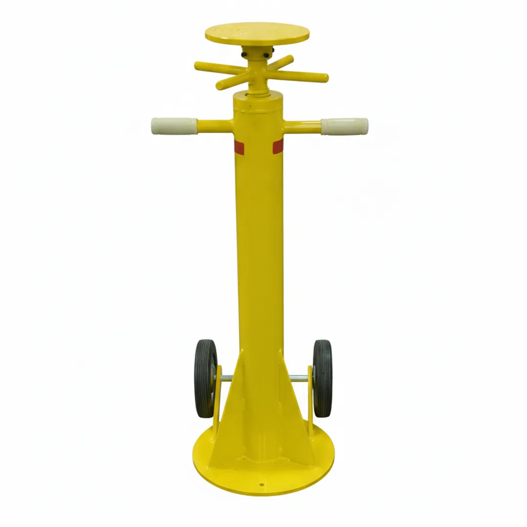 Estabilizador/Gato hidráulico para camiones - trailer jack cap. carga 45ton