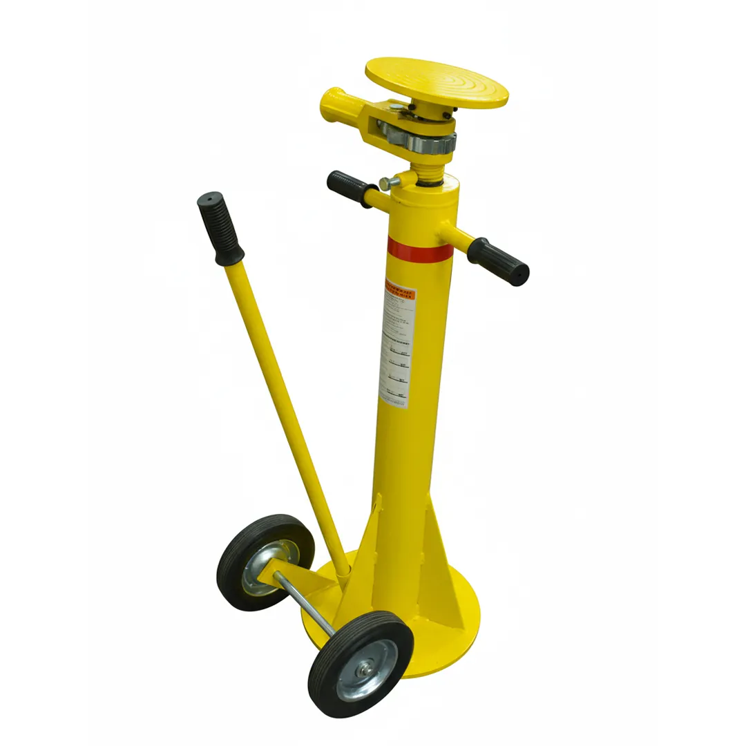 Estabilizador/Gato para descarga pesada - trailer jack cap. carga 45ton - Imagen 2