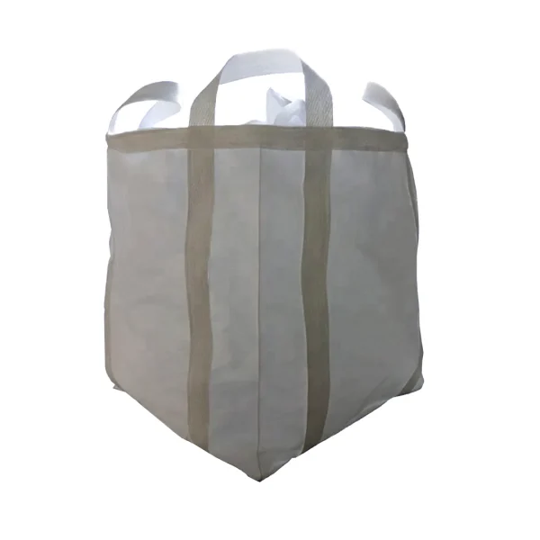 Jumbo bag / Maxi saco QRubber | Uso pesado/para construcción | Cap 2 ton | Con fondo de descarga - Imagen 3