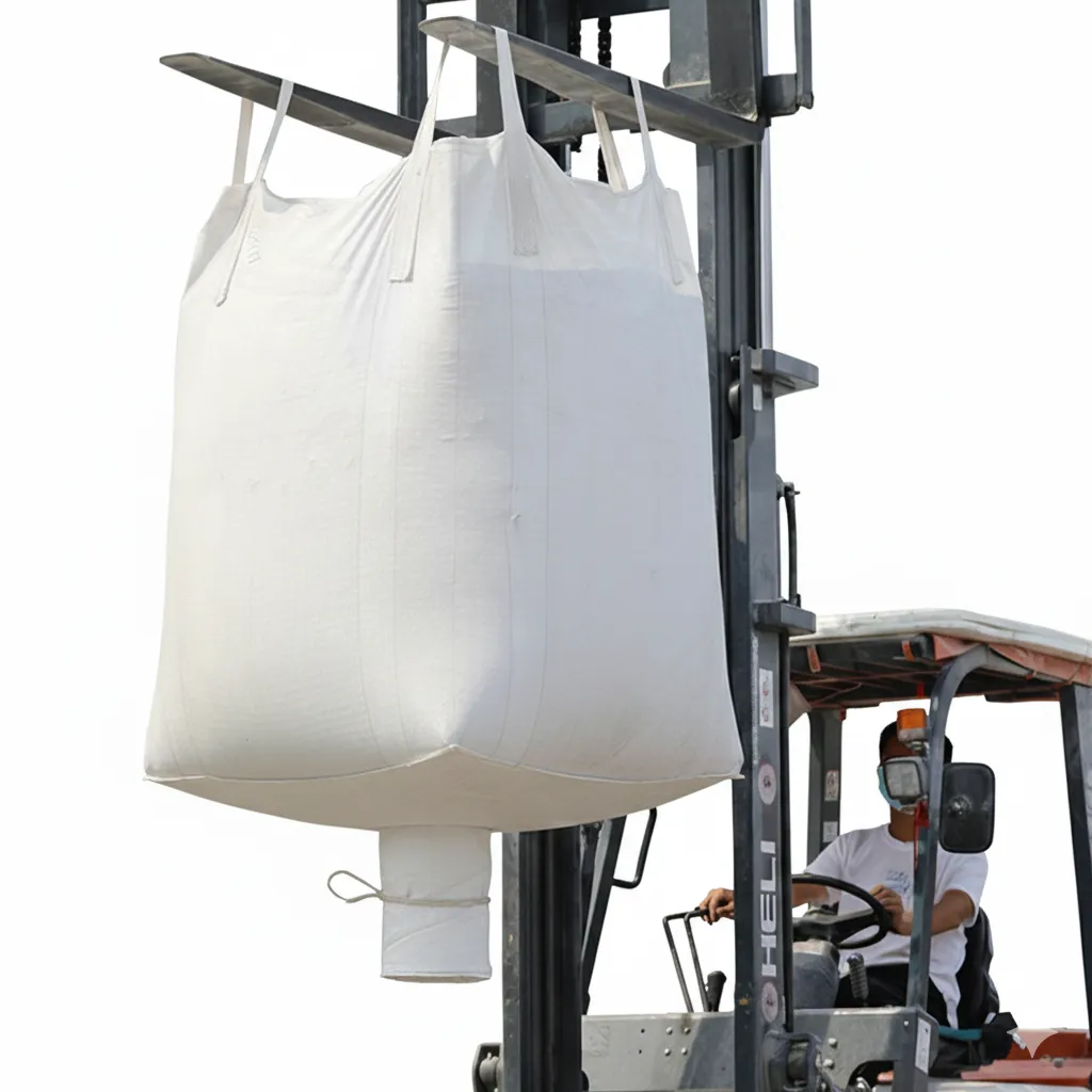 Jumbo bag / Maxi saco Pack 5 unidades Uso agrícola o ganadero Cap. 1.2 ton Con fondo de descarga