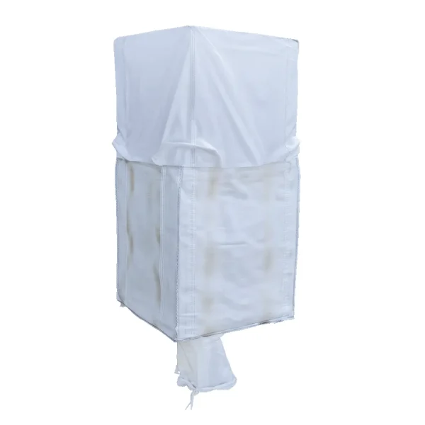 Jumbo bag / Maxi saco QRubber | Uso pesado/para construcción | Cap 2 ton | Con fondo de descarga - Imagen 4