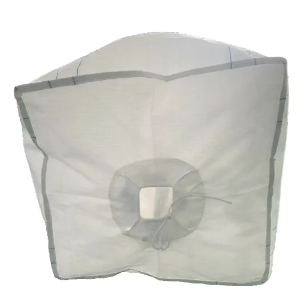 Jumbo bag / Maxi saco QRubber | Uso pesado/para construcción | Cap 2 ton | Con fondo de descarga - Imagen 2