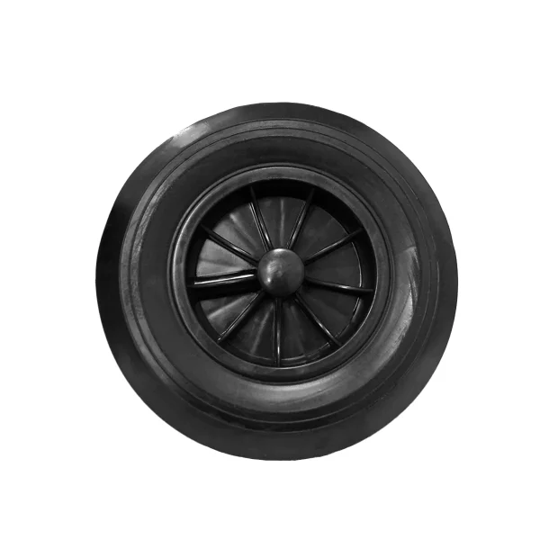 Rueda para contenedores de basura 360lts QRubber - Imagen 2
