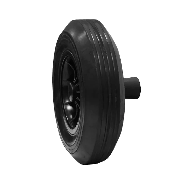 Rueda para contenedores de basura 360lts QRubber
