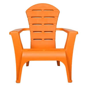 Silla de playa Adirondack Modelo Montana color naranja - MQ