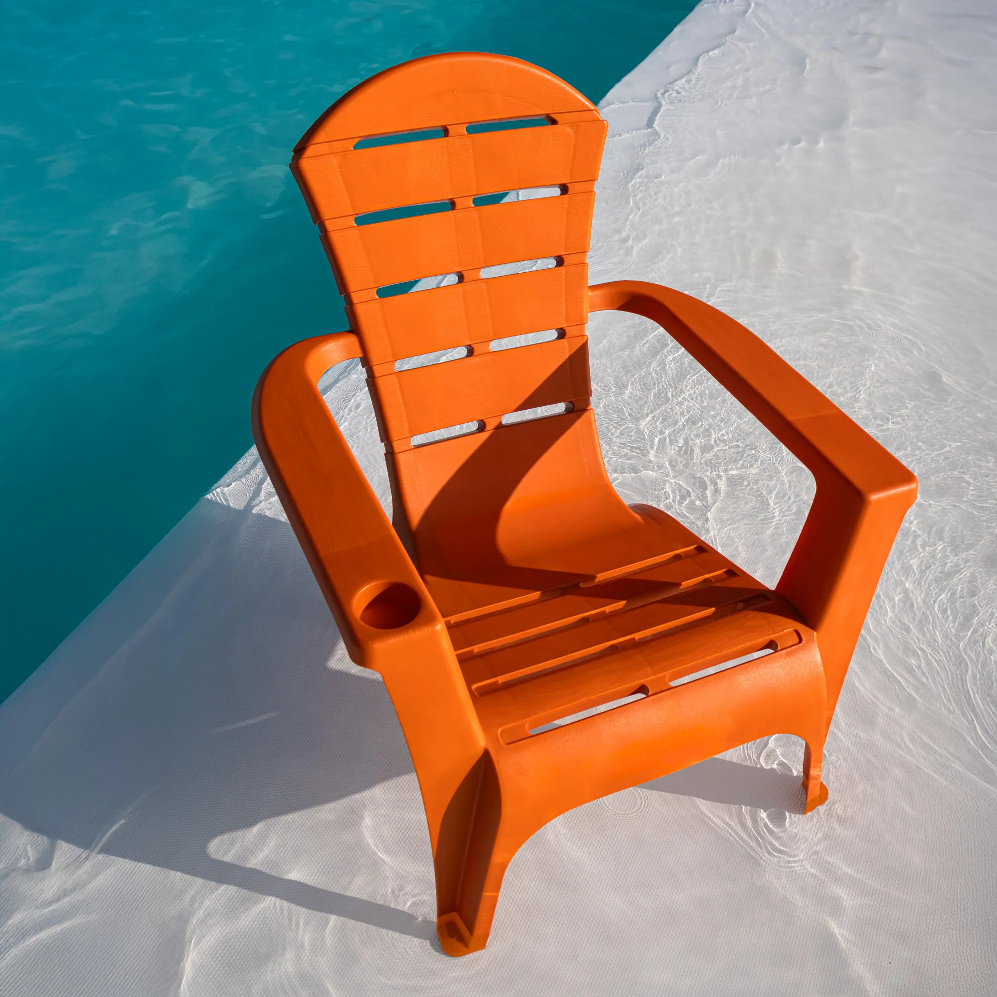 Silla de playa Adirondack Modelo Montana color naranja - MQ - Imagen 10