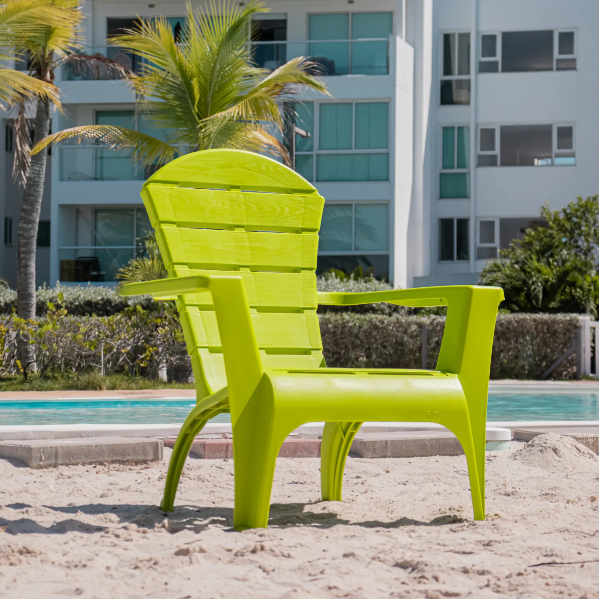 Silla de playa Adirondack | Modelo Montana | color limón – MQ - Imagen 12