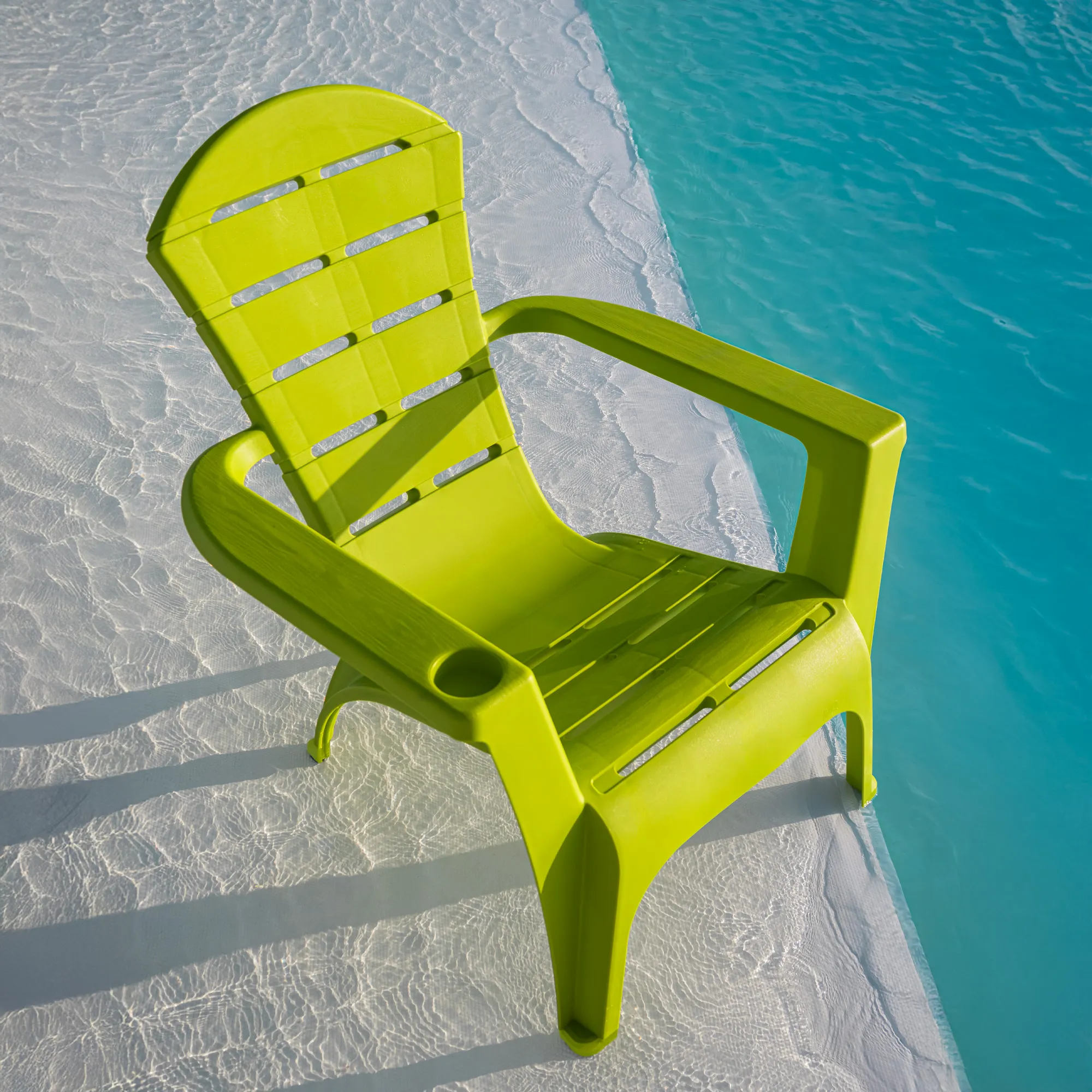 Silla de playa Adirondack | Modelo Montana | color limón – MQ - Imagen 5