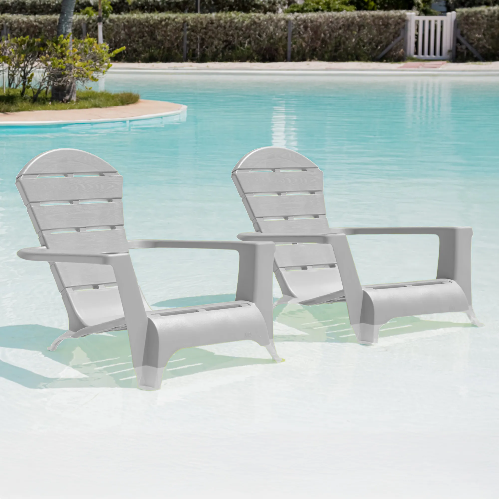Silla de playa Adirondack Modelo Montana color silver - MQ - Imagen 10