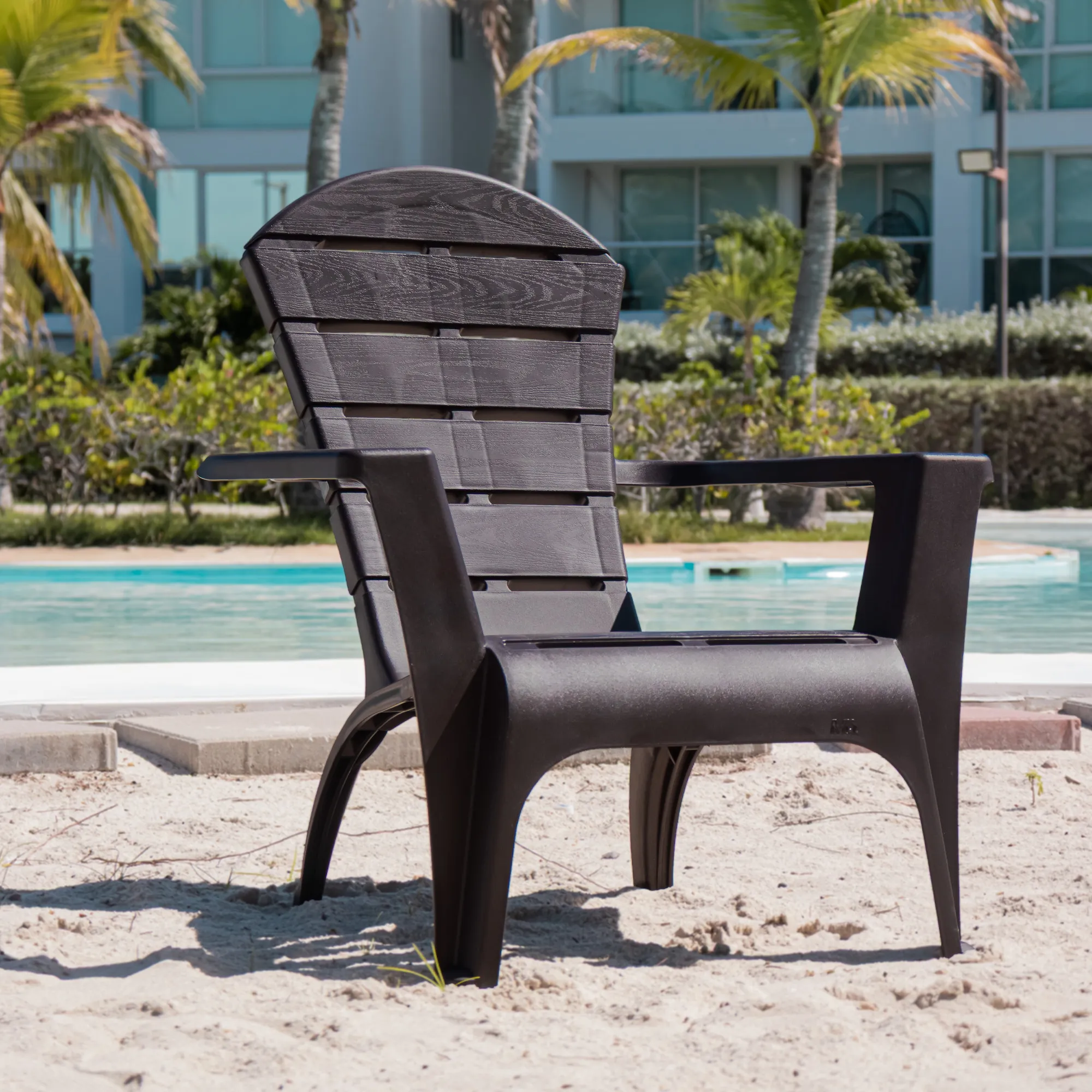 Silla de playa Adirondack Modelo Montana color café oscuro - MQ - Imagen 10