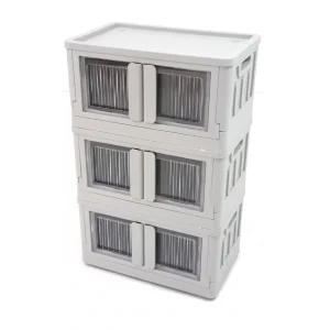 Caja plegable | 3 Niveles | Color silver