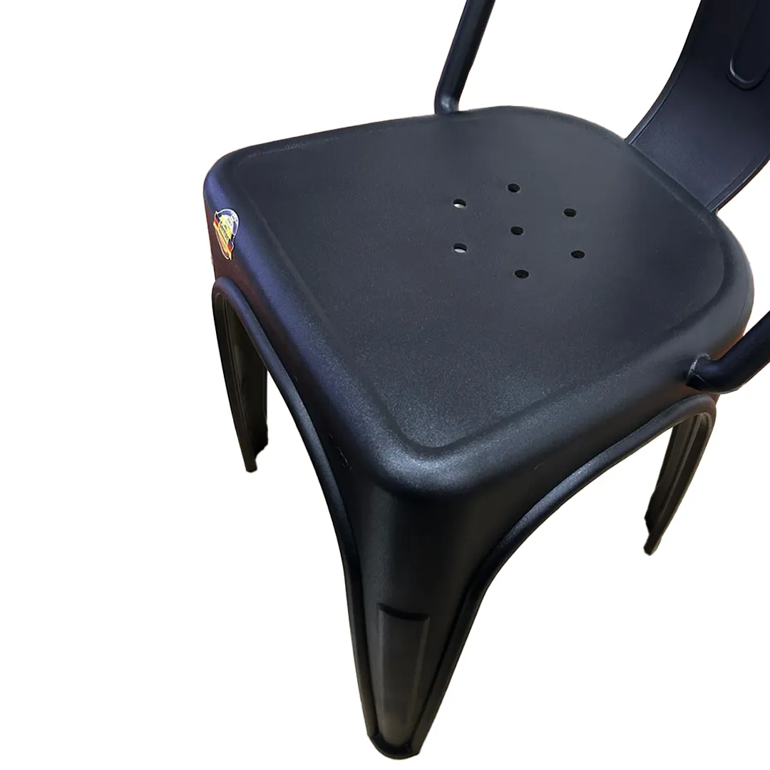 Silla Tolix color negro - MQ - Imagen 3