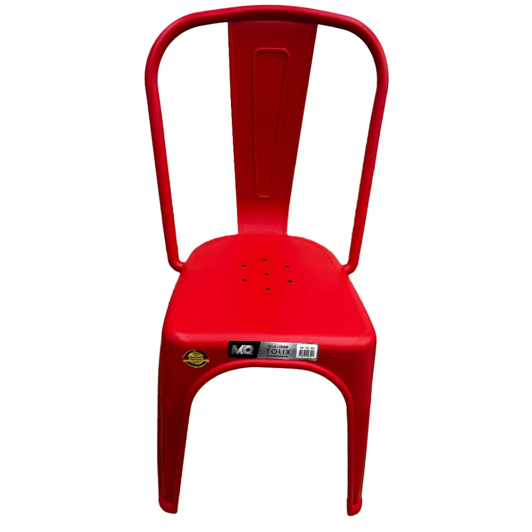 Silla Tolix color rojo - MQ - Imagen 2