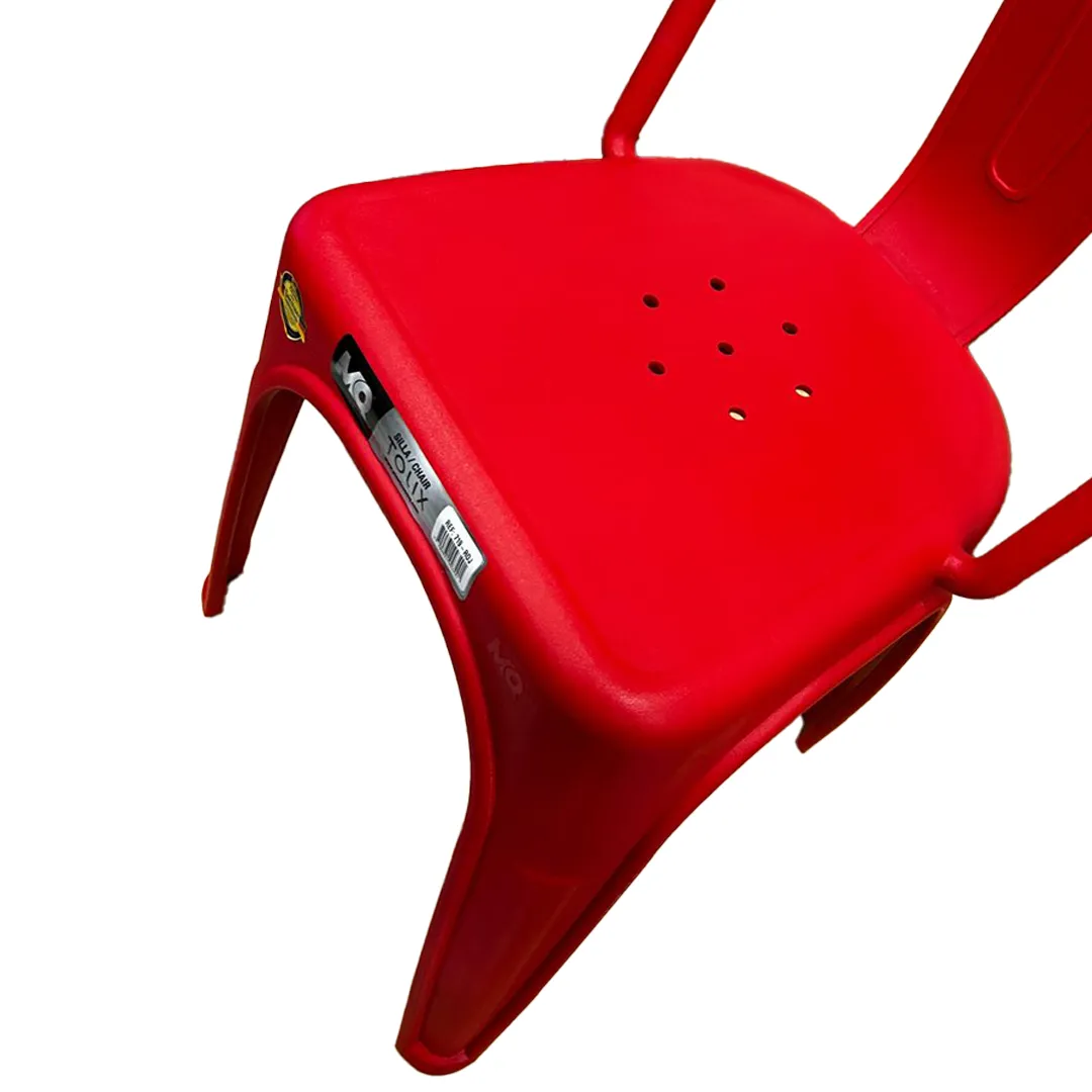 Silla Tolix color rojo - MQ - Imagen 3