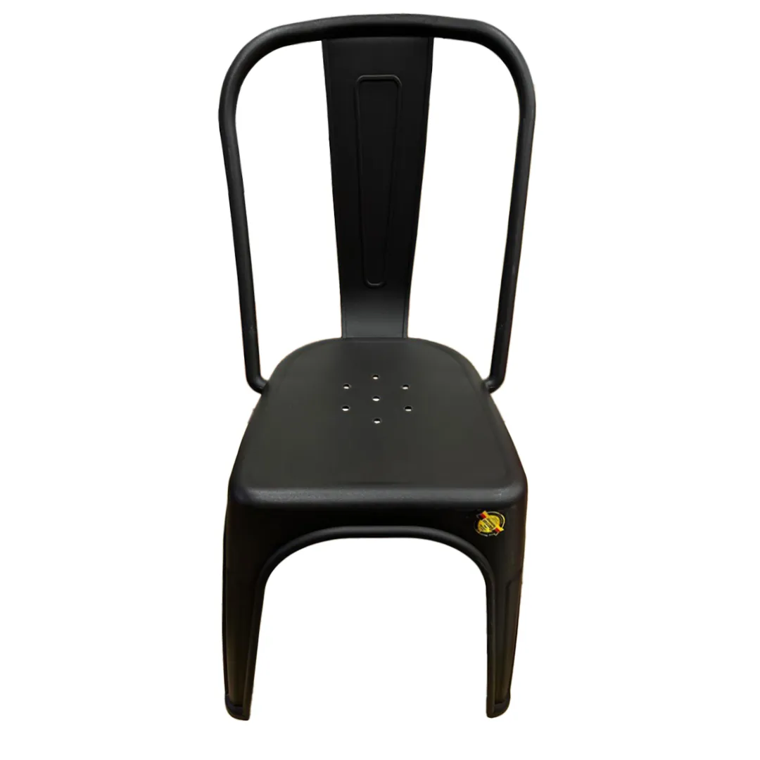 Silla Tolix color café oscuro - MQ - Imagen 2