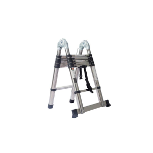 Escalera acero inoxidable telescópica multiuso 3,2mt