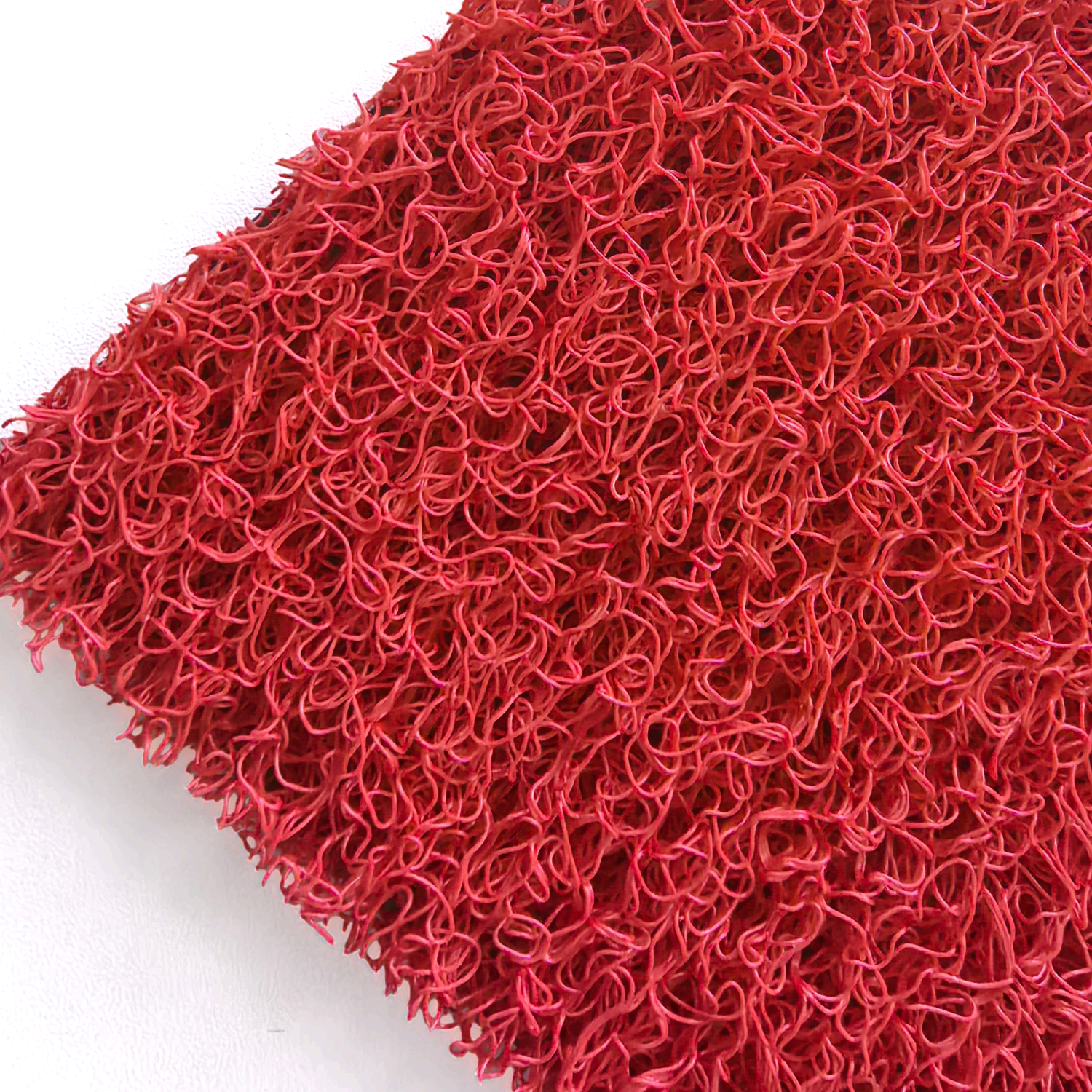 Piso PVC limpiapiés premium Rollo 13mmx1,20mts color rojo