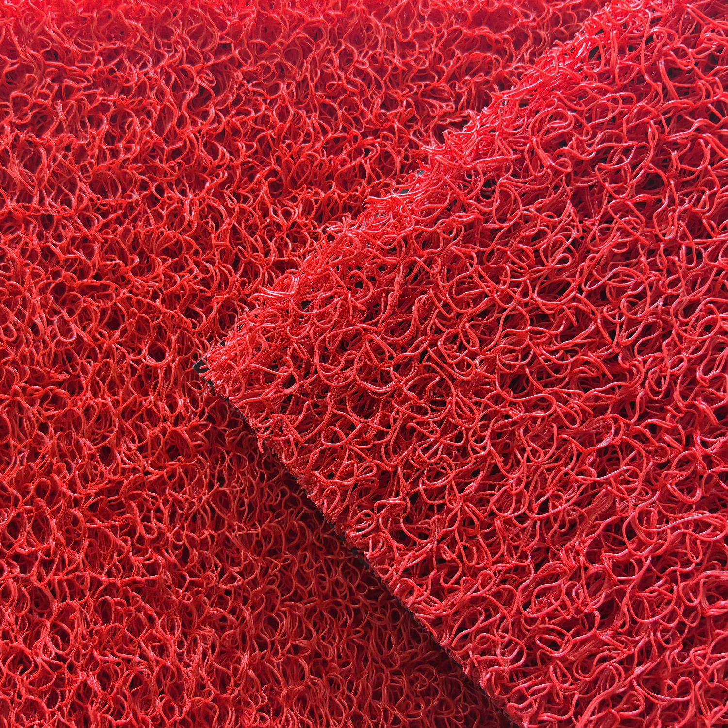 Piso PVC limpiapiés premium Rollo 13mmx1,20mts color rojo - Imagen 2