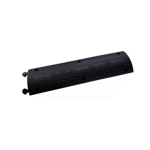 Protector de cables de 1 canal 100x25x5cm color negro